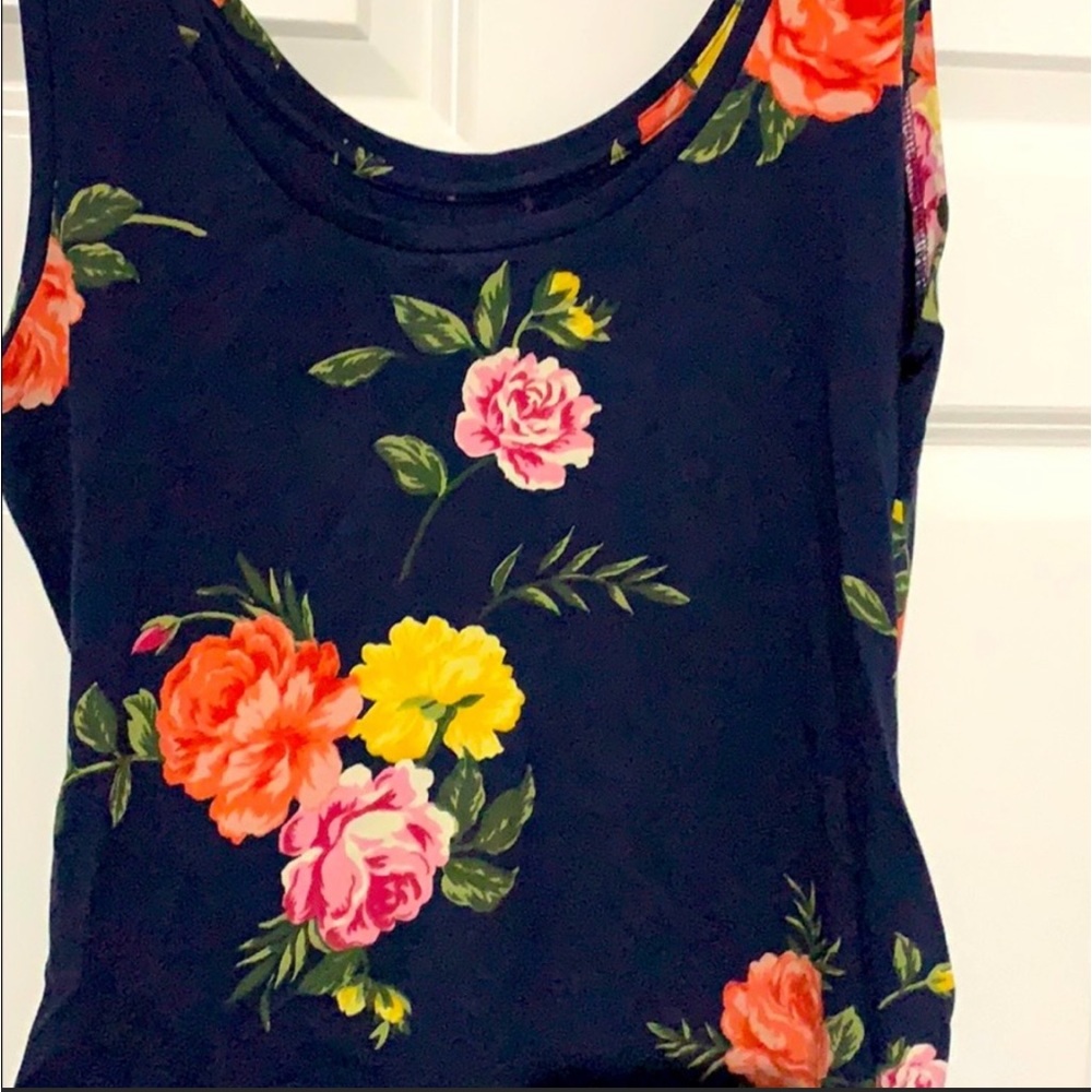 Bodycon floral midi maternity dress